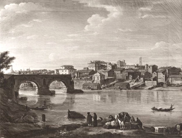 Hendrik Frans van Lint,Ponte Rotto ( ?, avant 1763, date indéterminée)